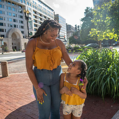 Ms. G and her daughter