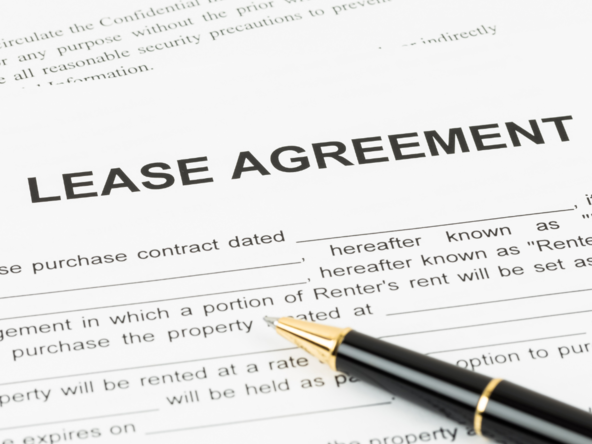 A lease agreement